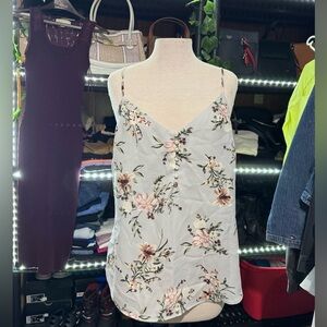 Dynamite Floral Tank Top Women’s Size Medium